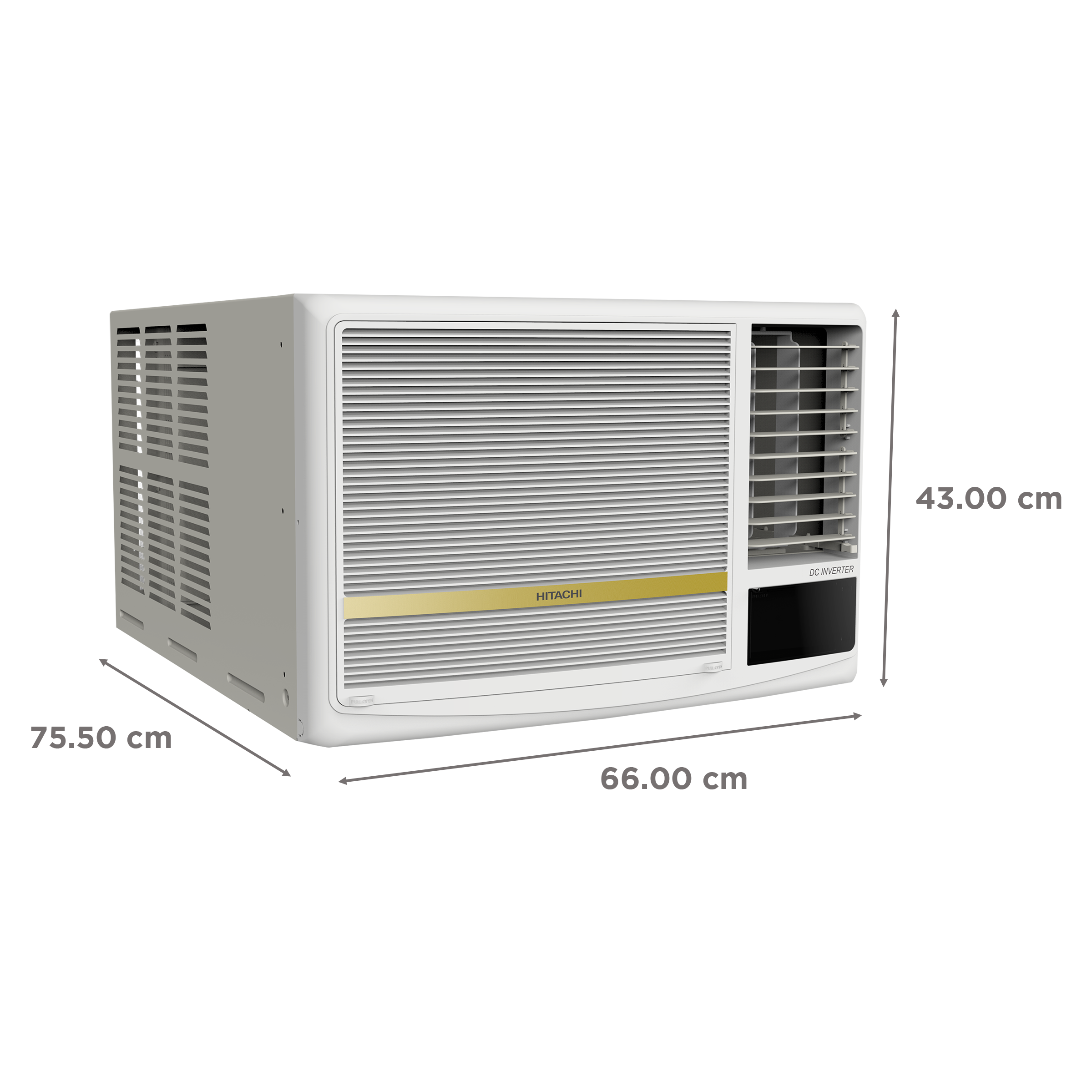 aya Buy Hitachi Shizuka 1.5 Ton 5 Star Inverter Window AC (Copper